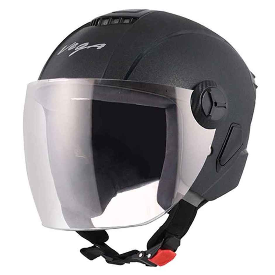 Vega Aster Black Helmet - L | Head Size 58 cm