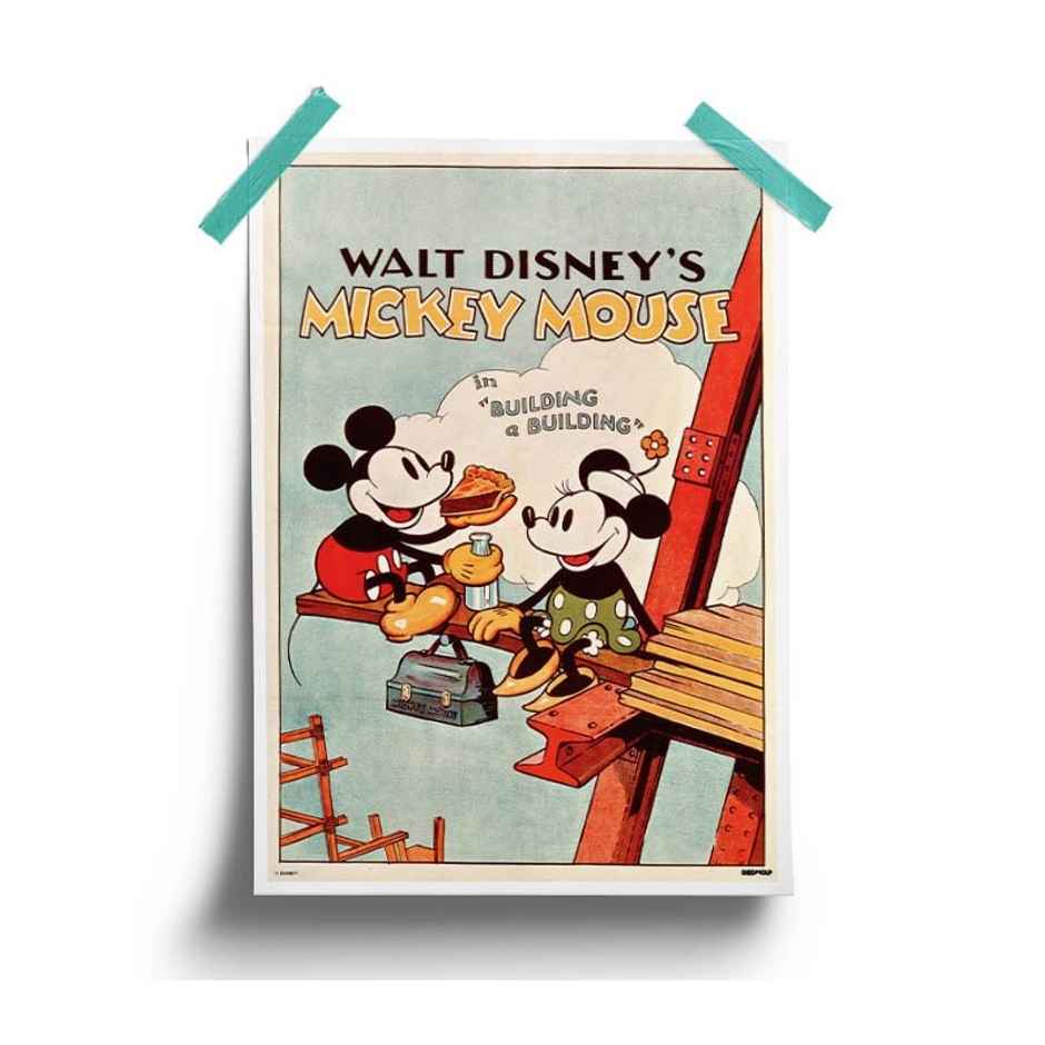 House Of Festivals Building A Building - Mickey Official Poster