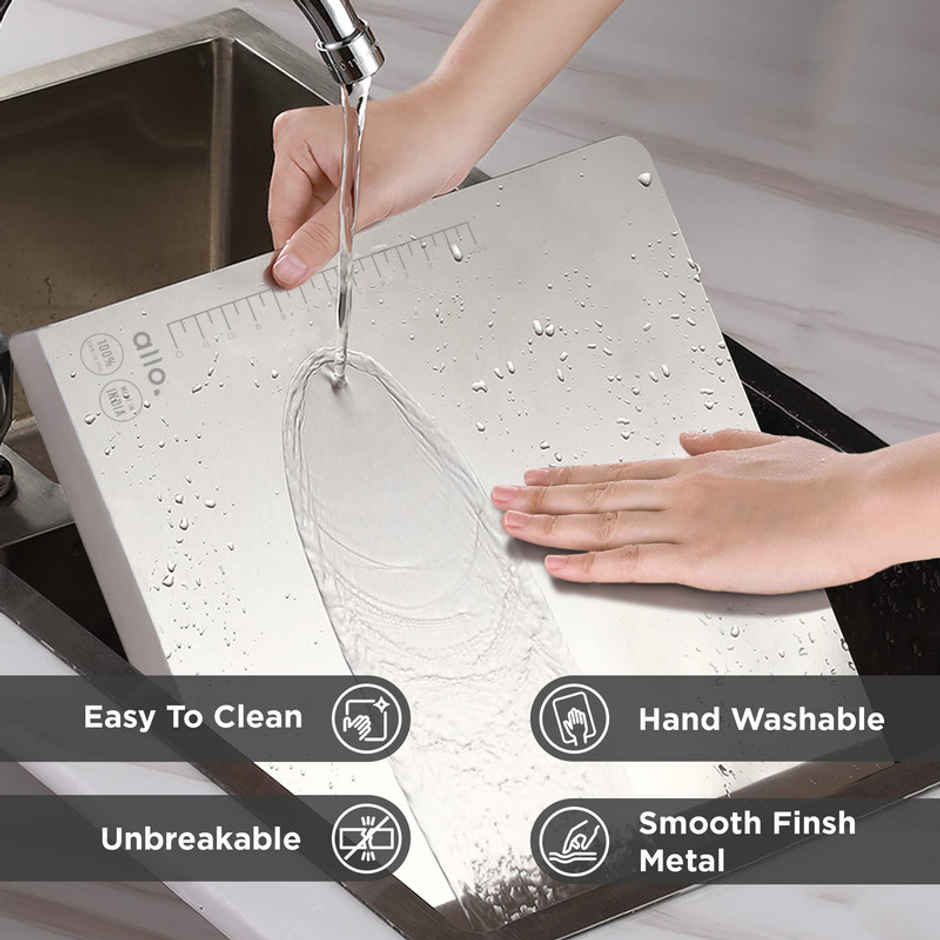 Allo SS Chopping Board | 40x32 cm