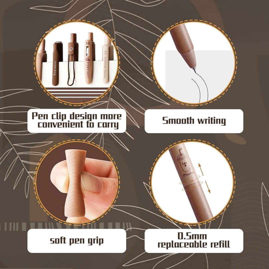 Fablue Art Coffee Theme Ball Pen