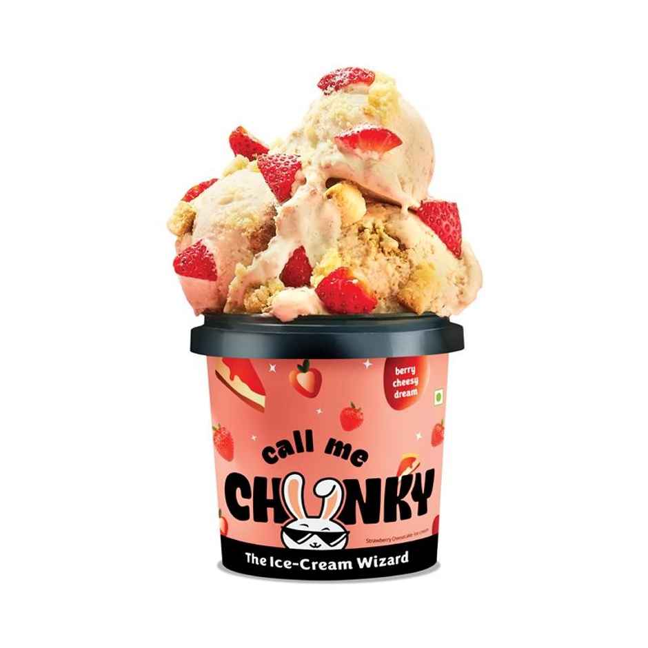 Call Me Chunky Berry Cheesy Dream Ice Cream Cup