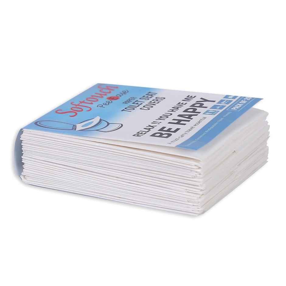 Softouch Disposable Toilet Seat Covers 20 Sheets Hygienic And Convenient Toilet Covers For Travel