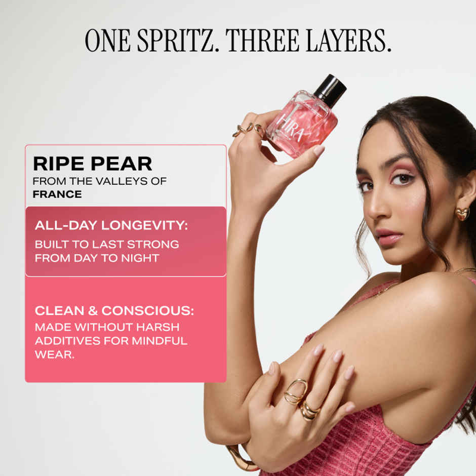 HIRA Spoiled Sweet Eau De Perfume For Women | Pear, Hazelnut & Vanilla Notes