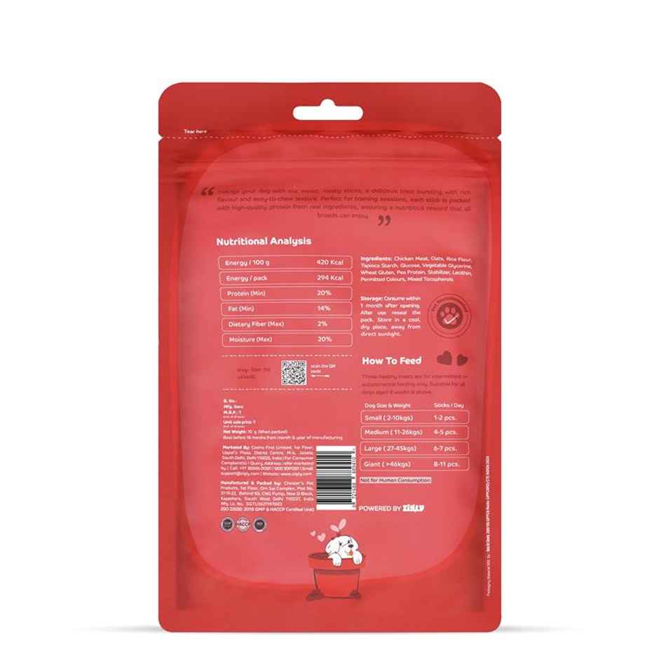 Applod Chicken Liver Chew Sticks Dog Treat | For Puppy & Adult | Suitable for all breeds