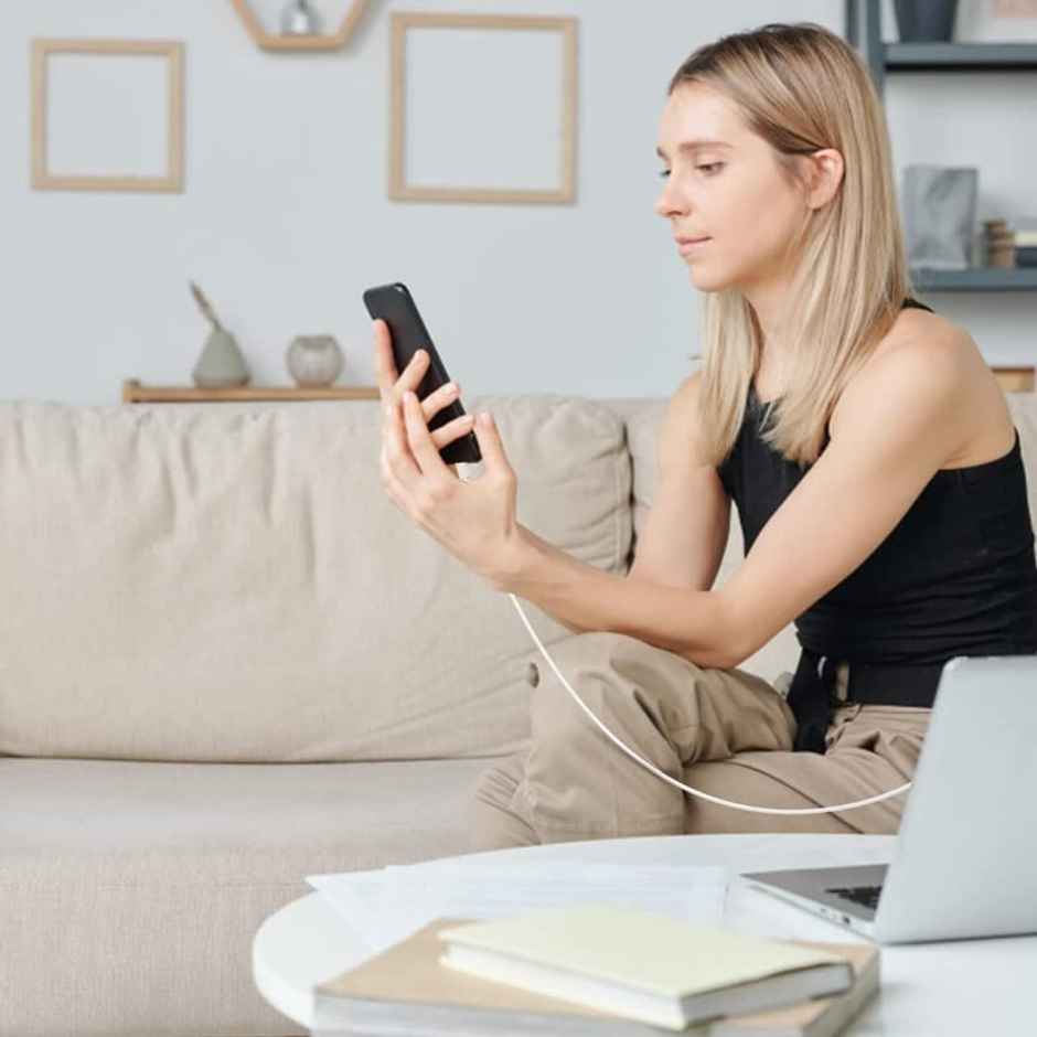 Ailkin C to Lightning Cable for iPhone |1M| White