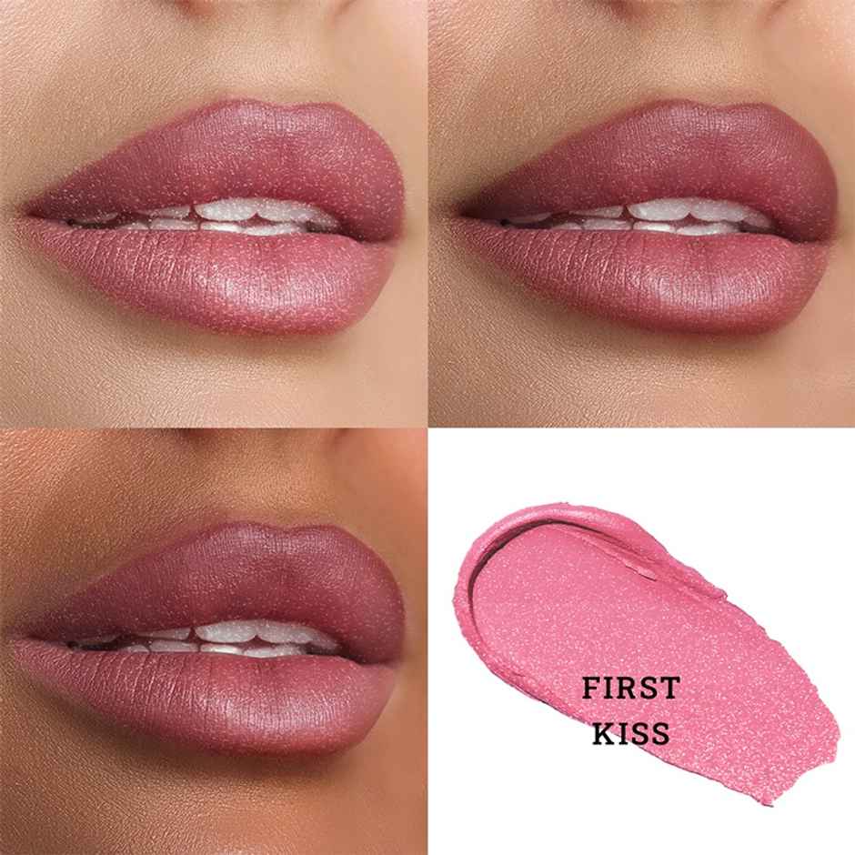 Lovetc Pout | Perfect | Etc Luxe Shimmer Satin Mini Lipstick | First Kiss