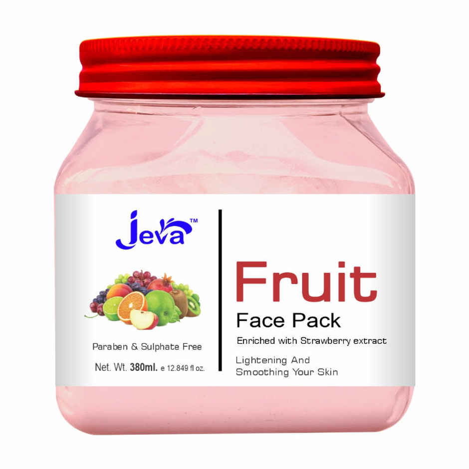Jeva Fruit Eco Facial Kit for Total Nourishment & Ultra Moisturization for All Skin Types