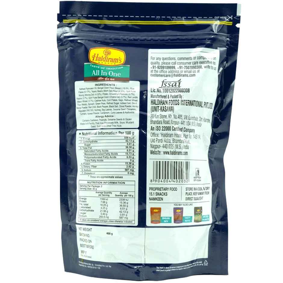 Haldiram's All In One Mixture | Crunchy & Savory
