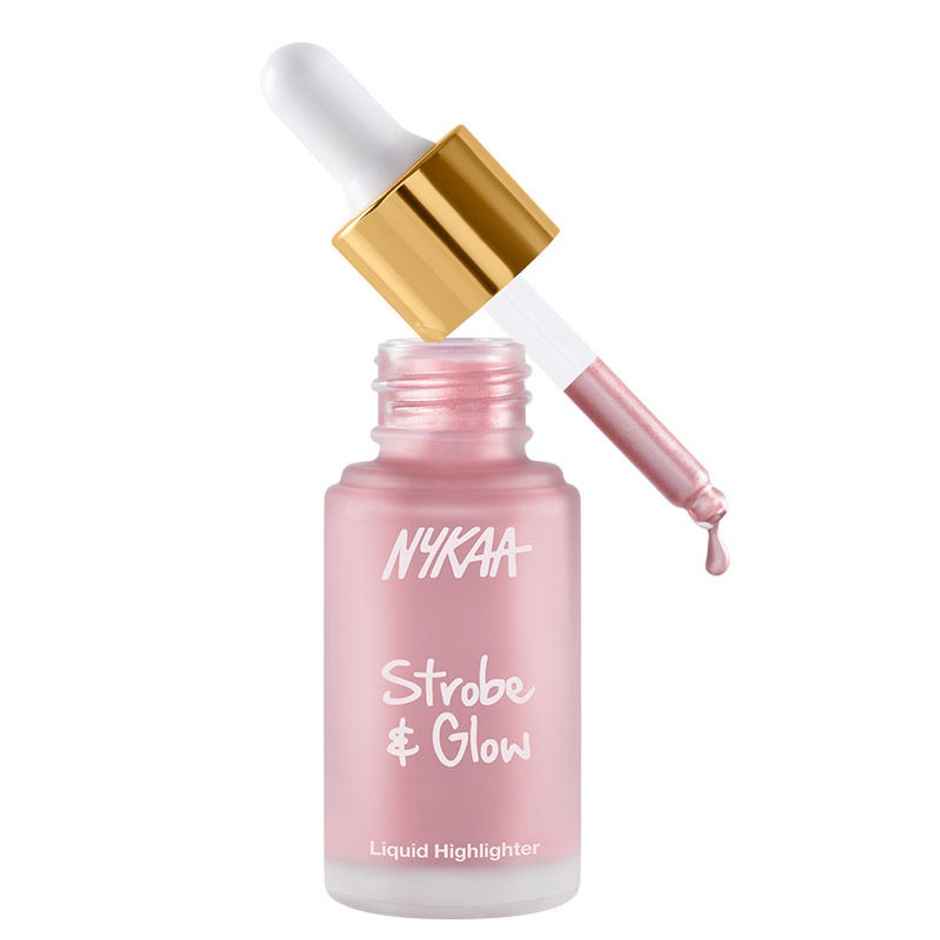 Nykaa Strobe & Glow Liquid Highlighter - Blushed Moonlight