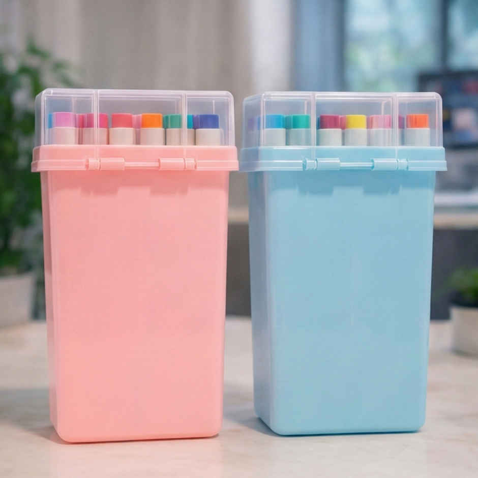 Fablue Twin Coloring Marker | 1 Pack 24 Pcs | Blue