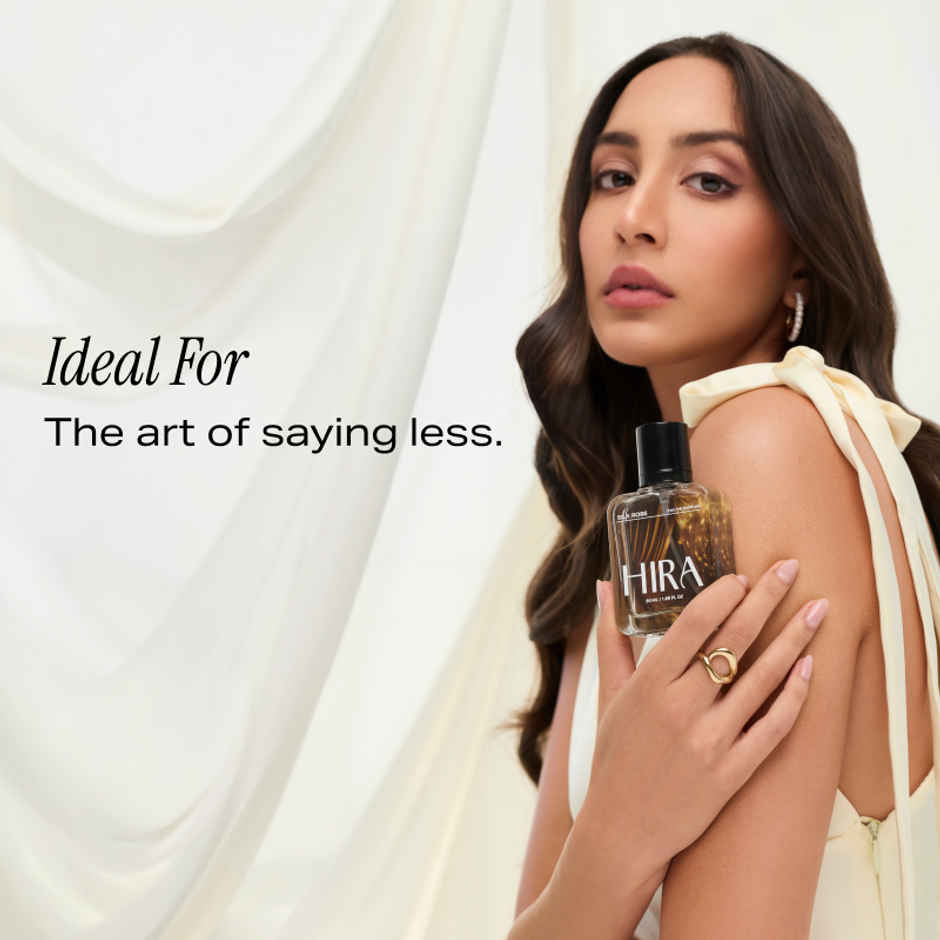 HIRA Silk Robe Eau De Perfume For Women | Cognac & Vanilla Notes