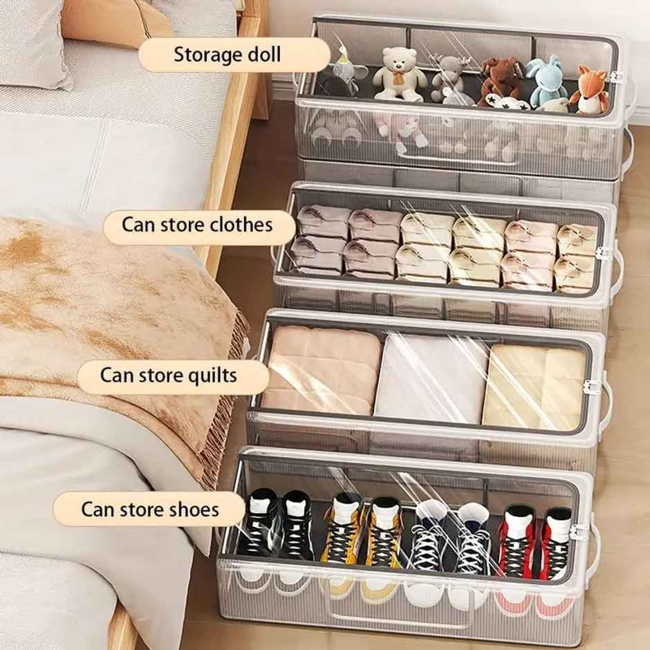 Perpetual Foldable Shoe Organizer Box