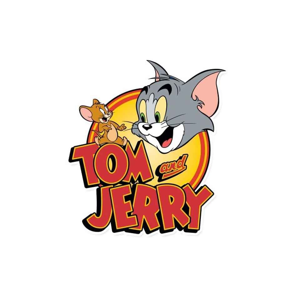 House Of Festivals Tom And Jerry- Classic Logo - Tom And Jerry Official Sticker
