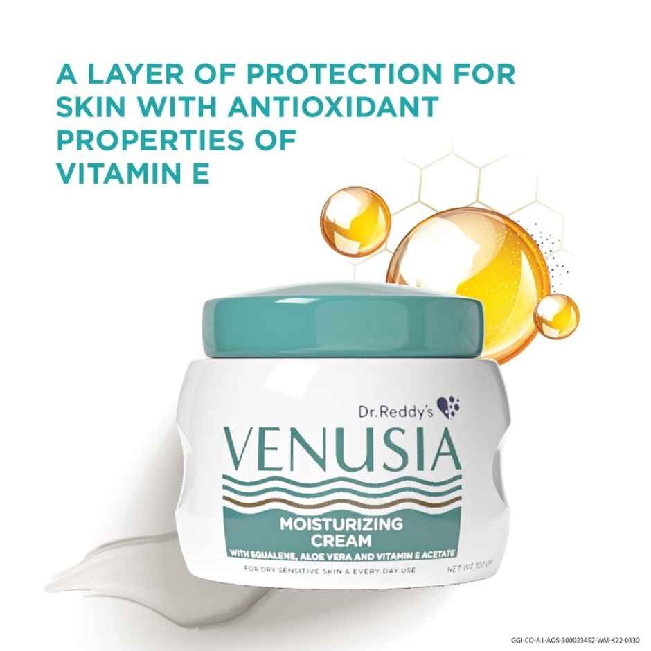 Venusia Dr Reddy's Moisturizing Cream Iibody & Face Cream With Aloe Vera