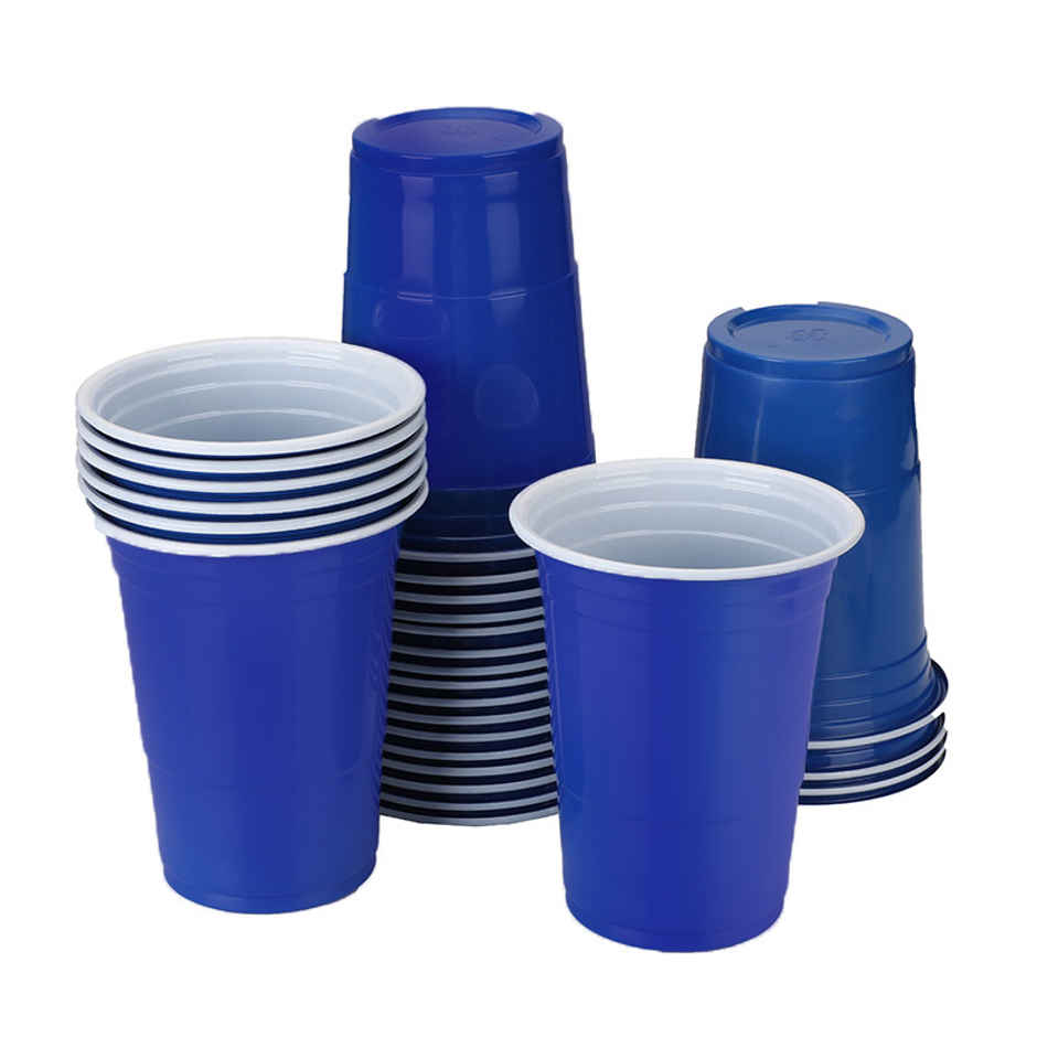 Beer Pong Party Drinking Glasses | Blue | Ezee