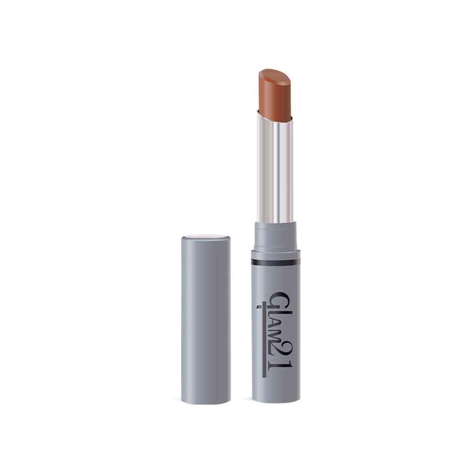 Glam21 Long Lasting Non Transfer Lipstick, Creamy Matte Finish -Nude Charm-08