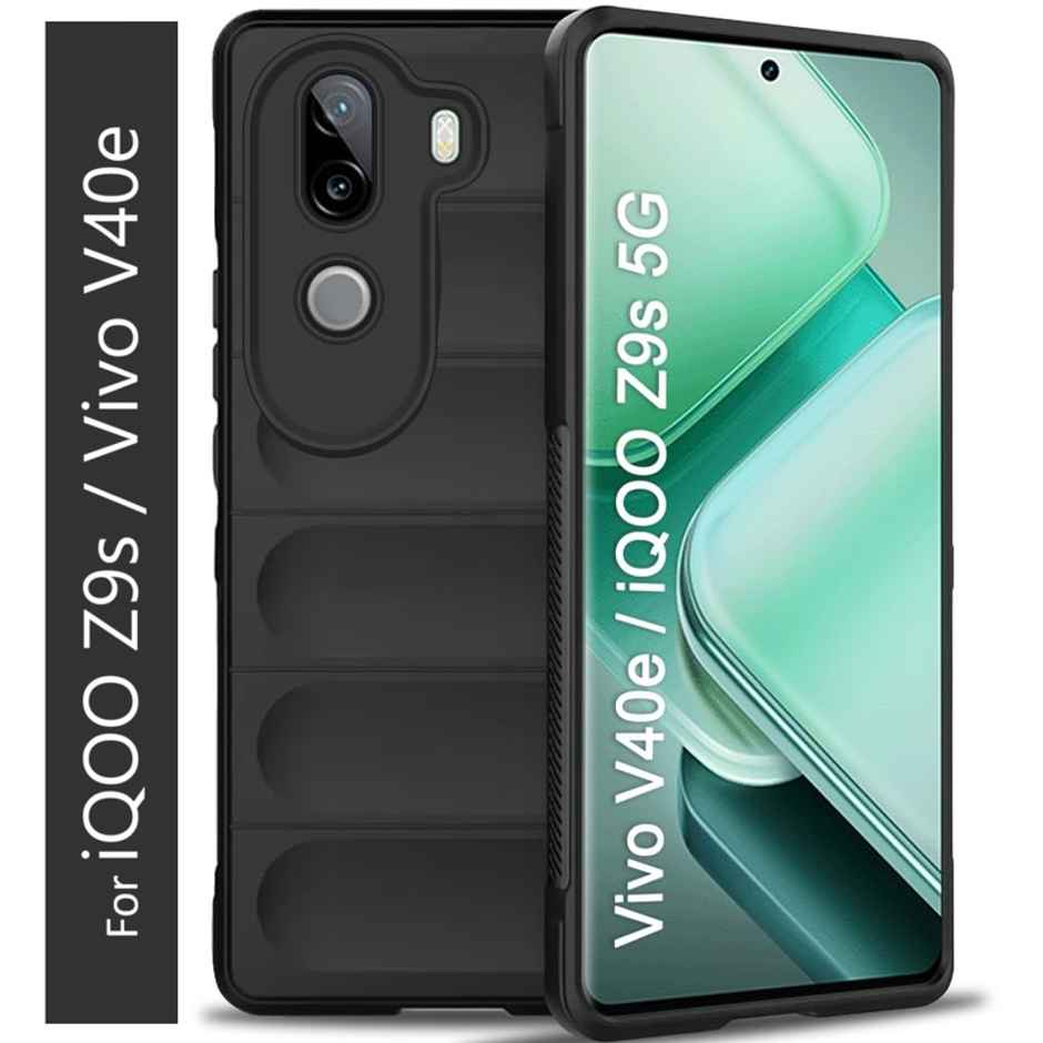 Kwine Case iQOO Z9s / Vivo V40e Back Cover - Matte Finish Silicone Case