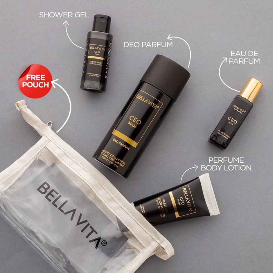 BELLAVITA CEO Man Mini Travel Kit(Pack of 4)