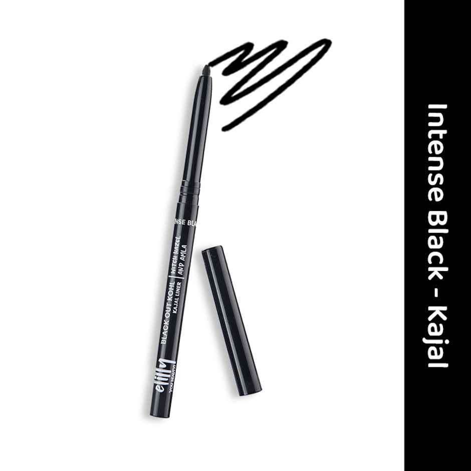 Elitty Black Out Kohl - Intense Black Kajal Smudge & Water Resistant Fade Proof