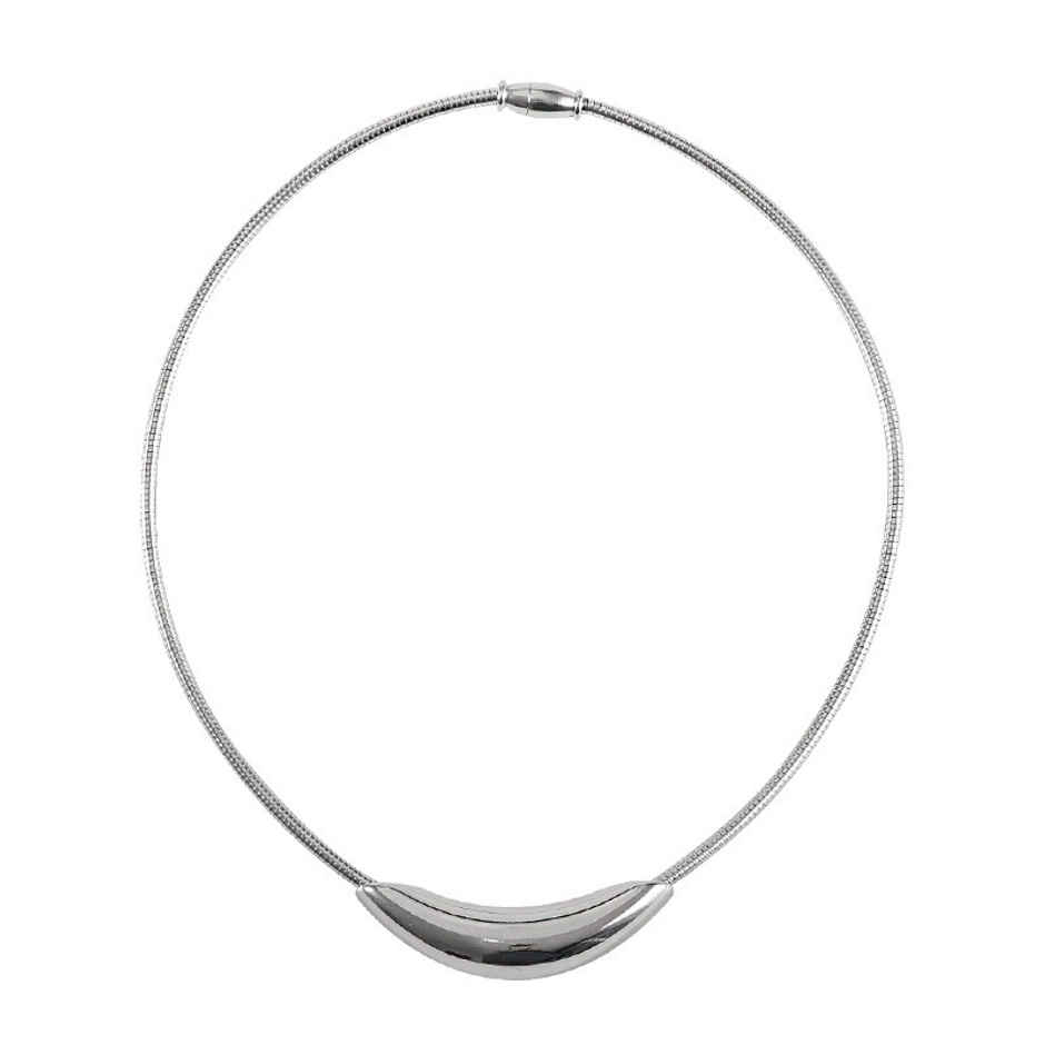 Just Lil Things Artificial Silver Necklace | jltn0812