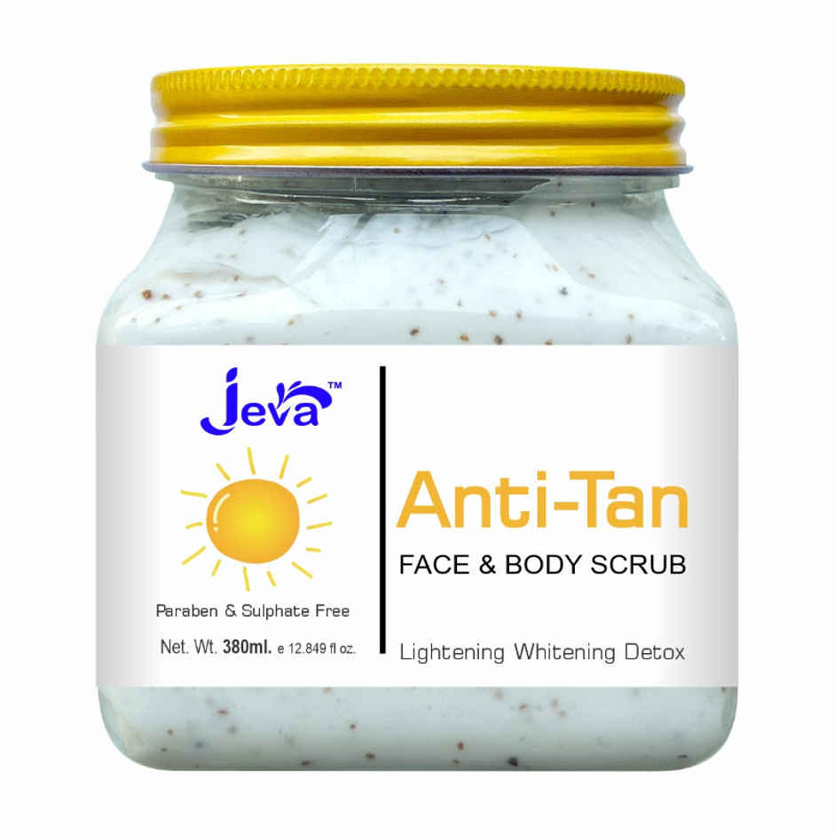 Jeva Anti-Tan Eco Facial Kit for Brightening, Depigmentation and Tan Removal Kit