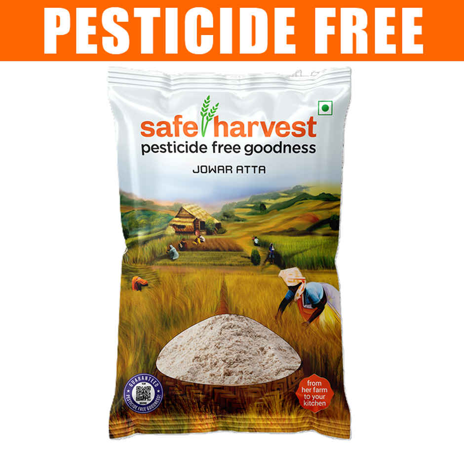 Safe Harvest Pesticide-Free Jowar Atta | Gluten Free
