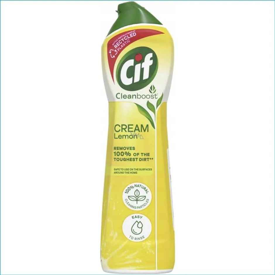 Cif Cleanboost Cream Lemon Floor CLeaner