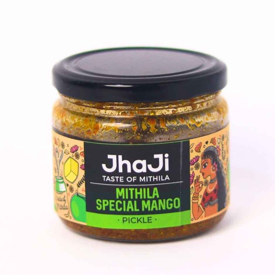 Jhaji Taste of Mithila Special Mango Pickle Bihari Aam ka Aacha