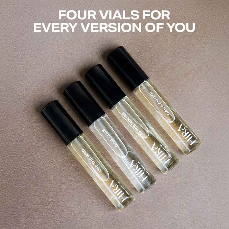HIRA Luxury Perfume Gift Set (10ml X 4) for Men | Long Lasting Luxury Fragrance