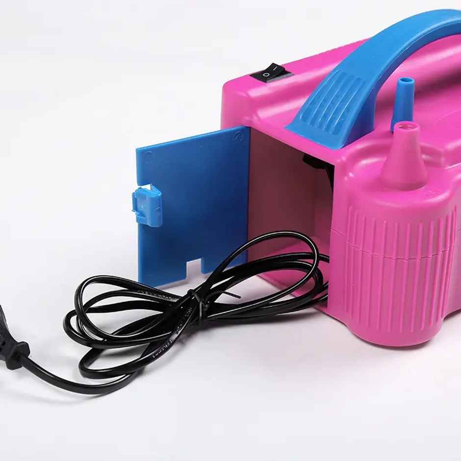 Electric Balloon Pump High Power Portable 110V 220V Inflator Electric Air Pump | Chrome