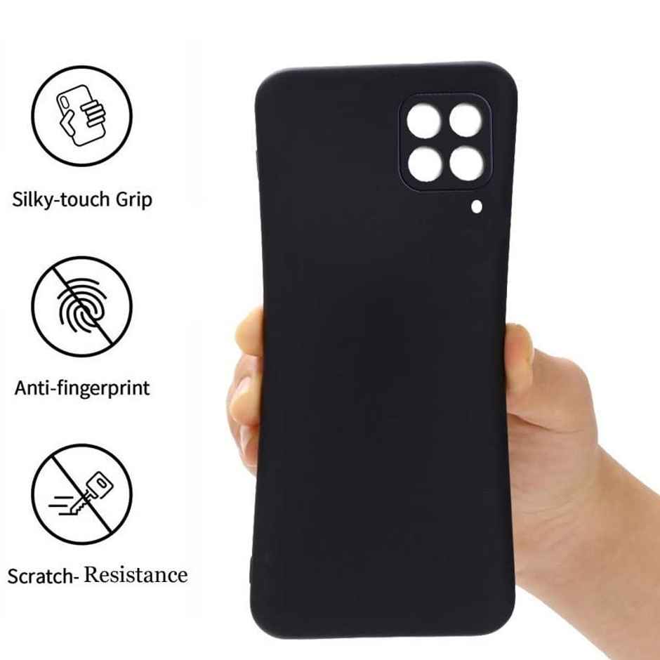 Artistque Case for Samsung Galaxy M53 5g Back Cover - Plain Liquid Silicone