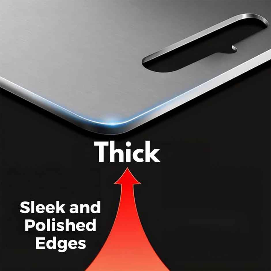 Capsicum Stainless Steel Heavy Duty Chopping-Board 0- 31.8 cm X 21 cm