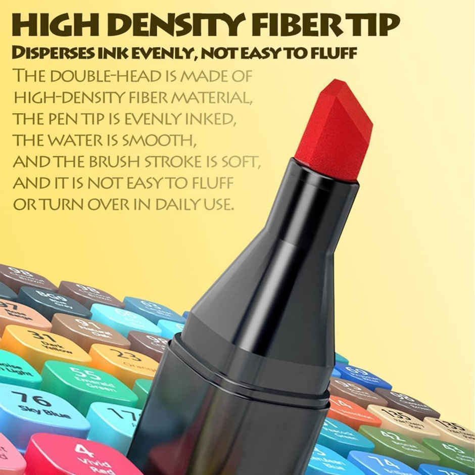 Fablue Art Marker Pen With Storage Bag