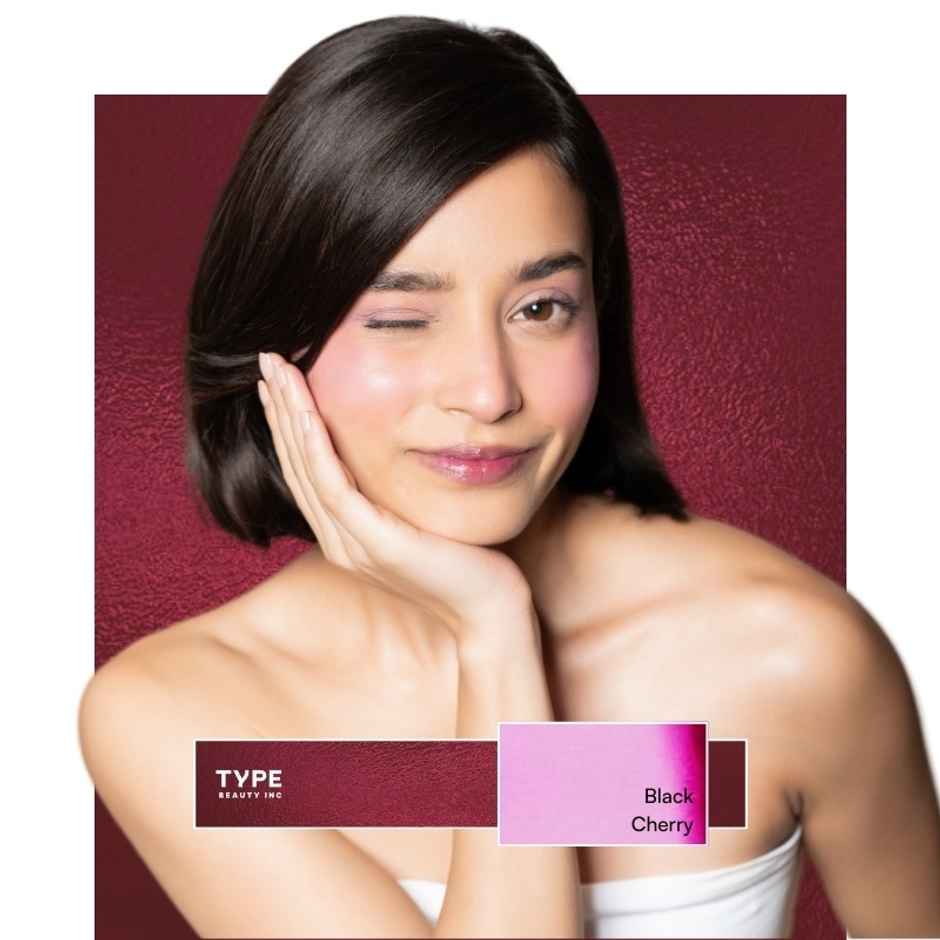 Type Beauty Inc Zit Quit Hydra Jelly Tint | For Cheeks - Lips and Eyes| Black Cherry 84