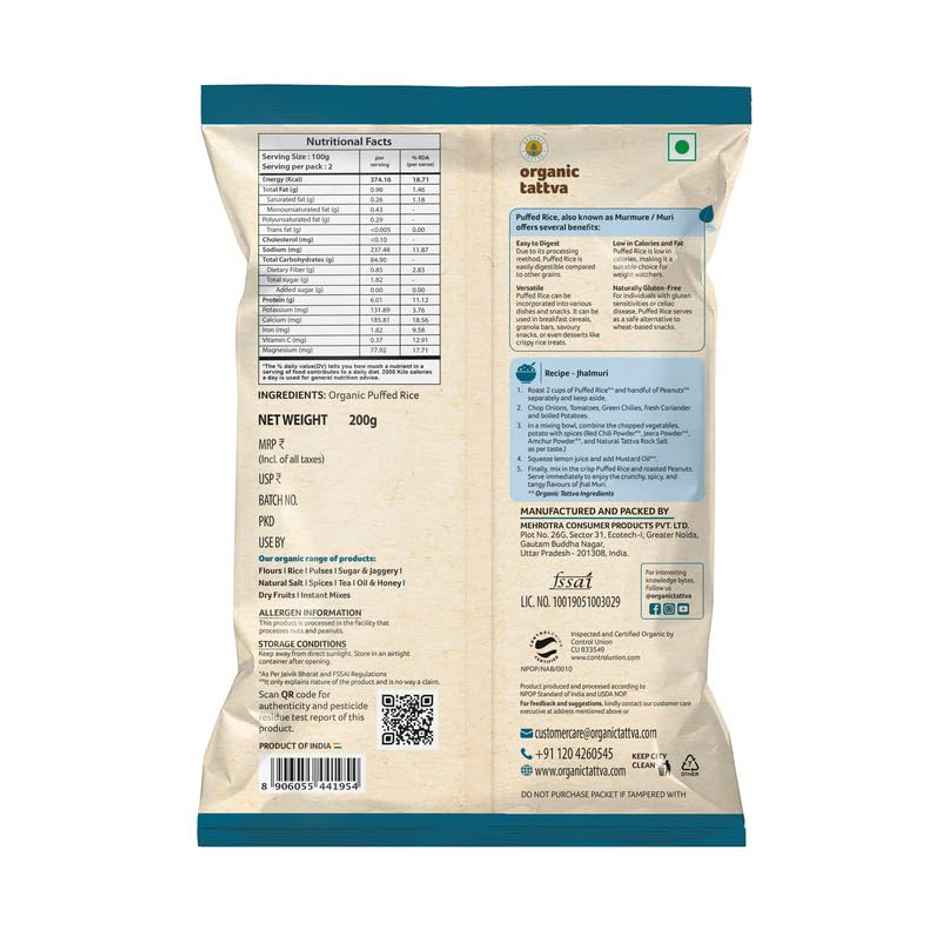 Organic Tattva Puffed Rice