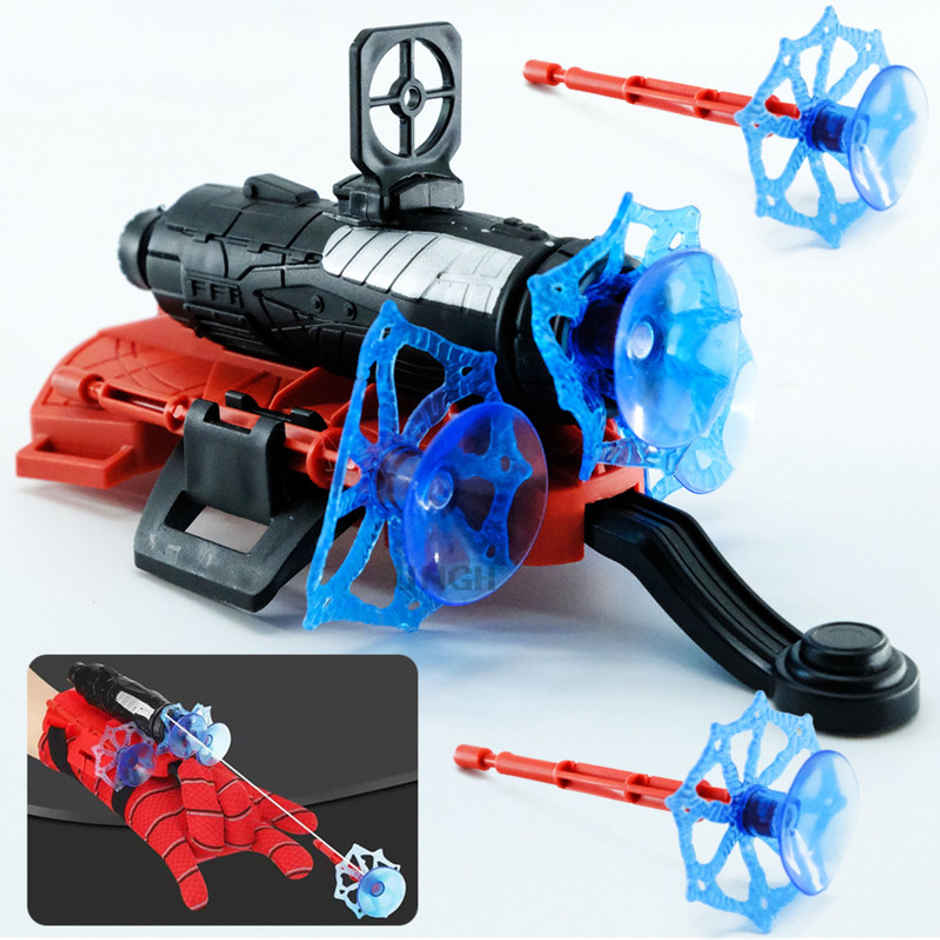 Fablue Spider Web Shooters Toy For Kids - Hero Launcher Wrist Toy Set