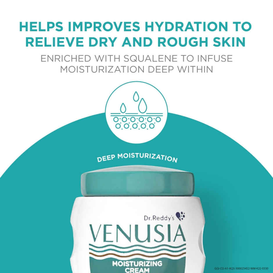 Venusia Dr Reddy's Moisturizing Cream Iibody & Face Cream With Aloe Vera