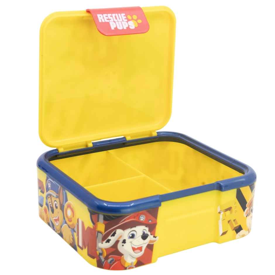 Striders Supreme Multi Compartment Sandwich Box Paw Patrol Boy Rescue Pups