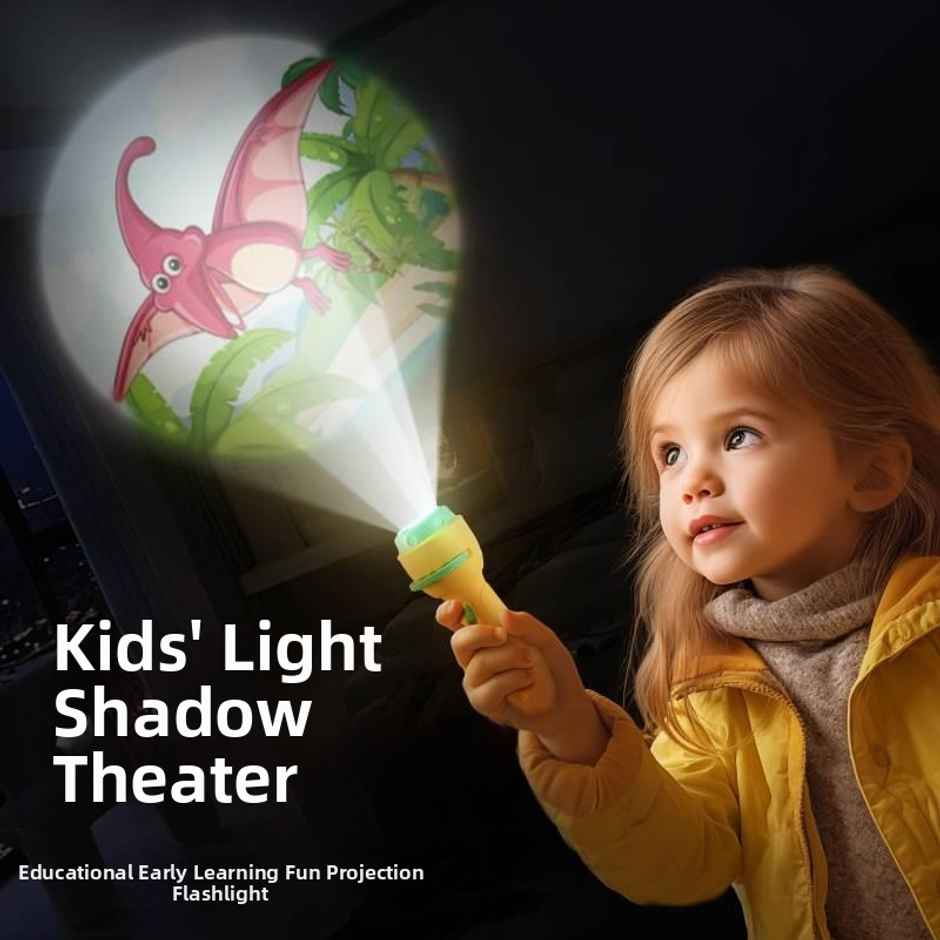 Fablue Projection Flashlight Educational Toy For Kids - Assorted
