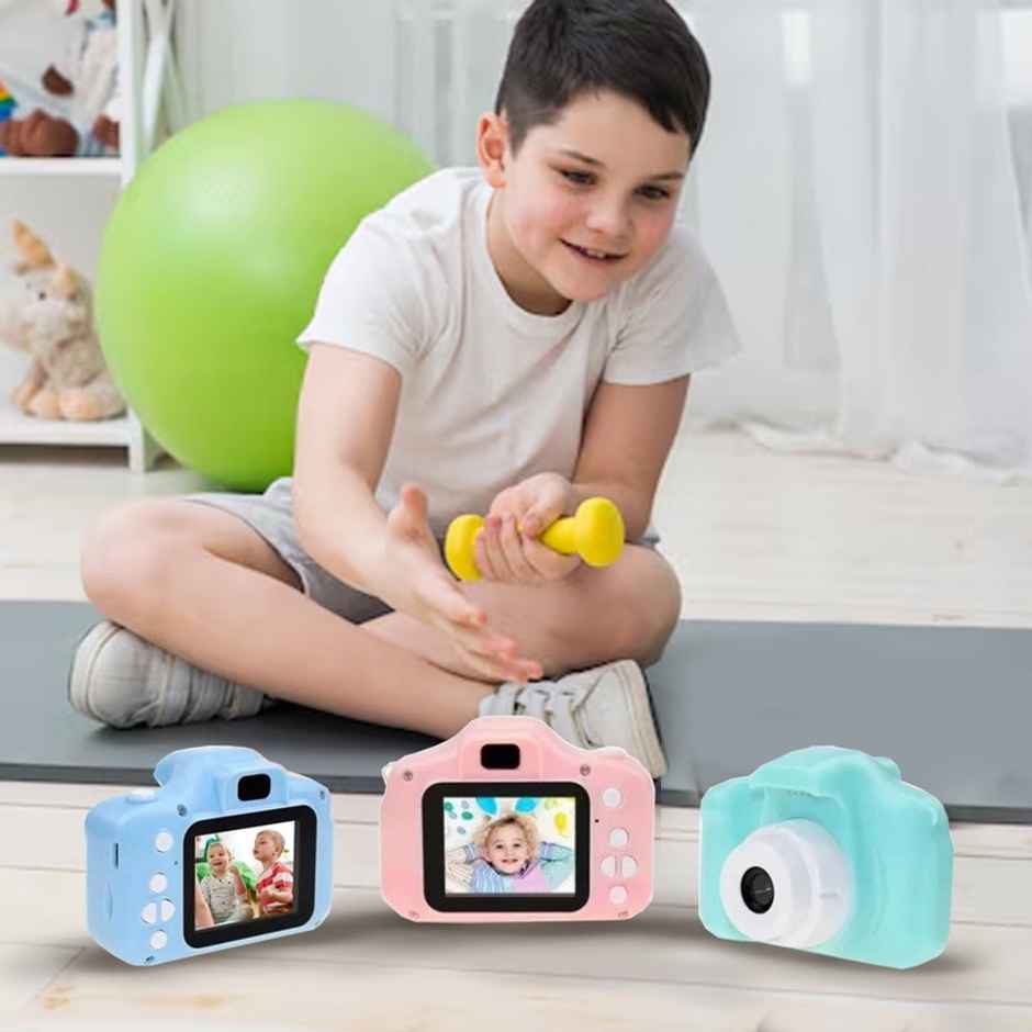 Wembley Kids Selfie Camera Toy 13Mp 1080P Hd Digital Video Camera (Colour May Vary)