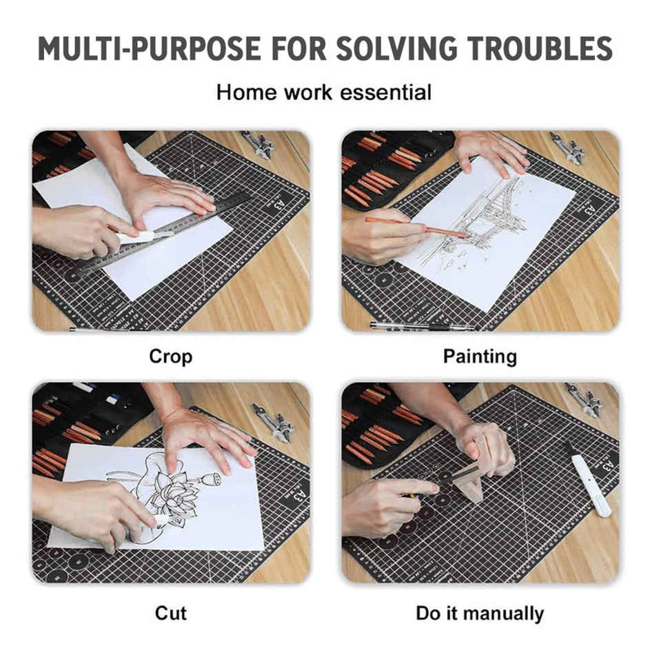 Nuovi Cutting Mat | Black - A3