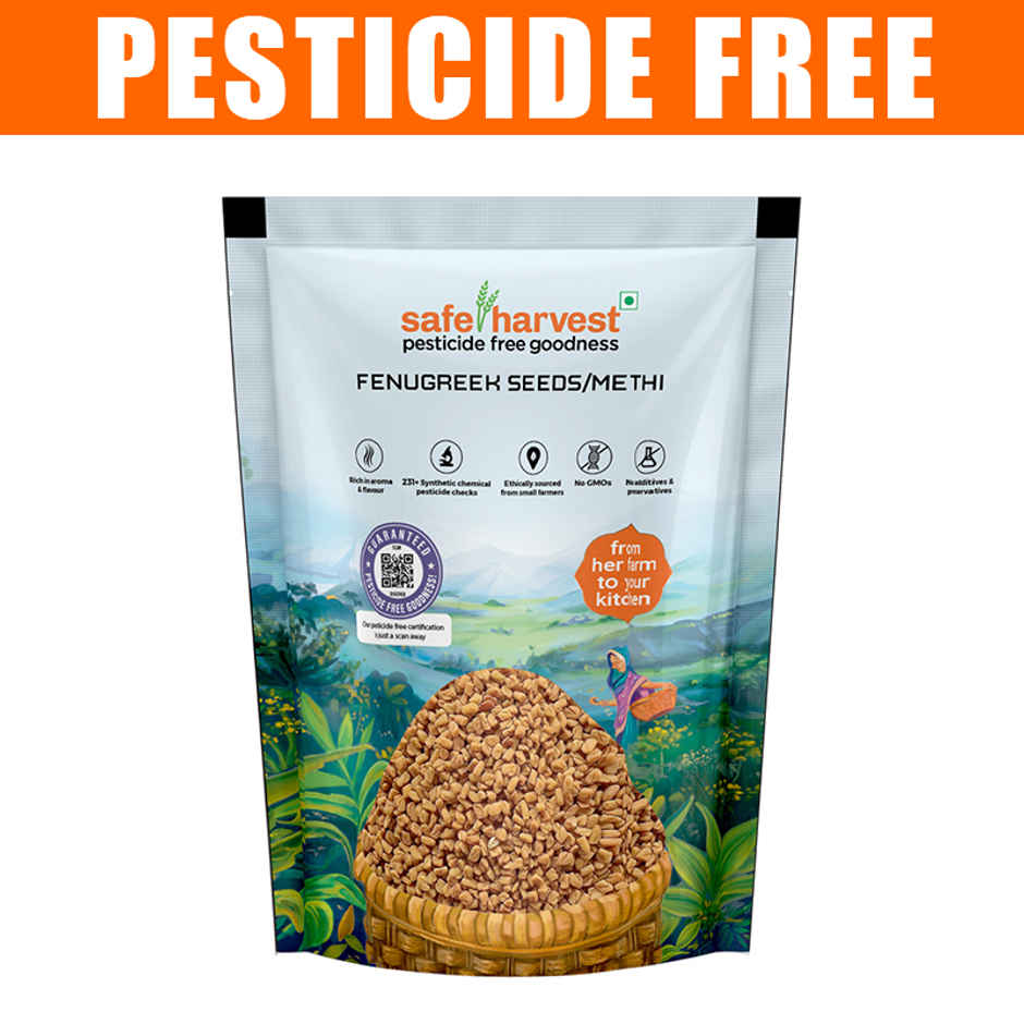 Safe Harvest Pesticide - Free Fenugreek Seeds (Methi)