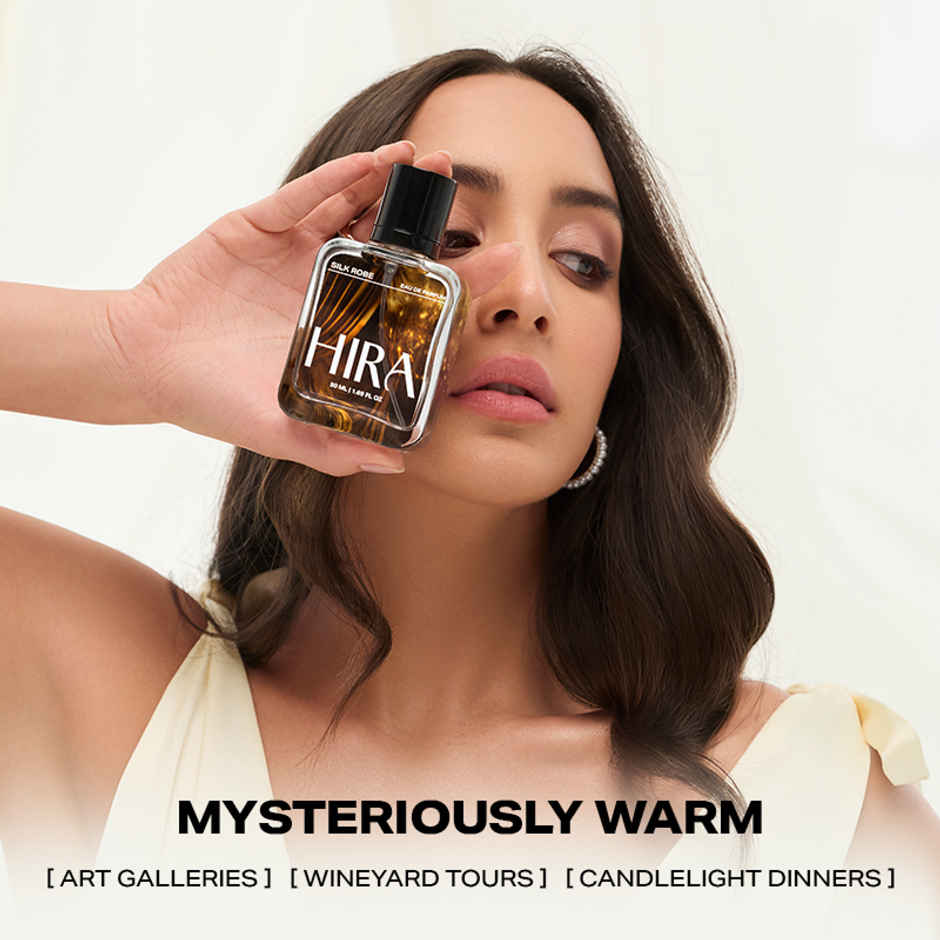 HIRA Silk Robe Eau De Perfume For Women | Cognac & Vanilla Notes