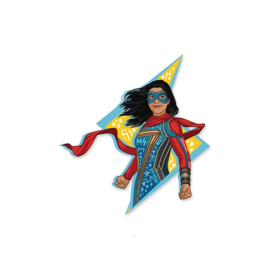 House of Festivals Ms. Marvel- BoLiter - Marvel Official Sticker