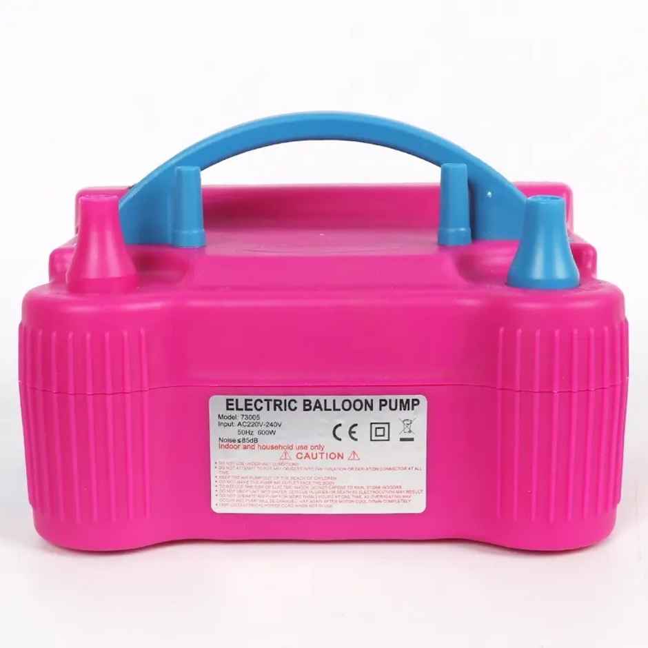 Electric Balloon Pump High Power Portable 110V 220V Inflator Electric Air Pump | Chrome