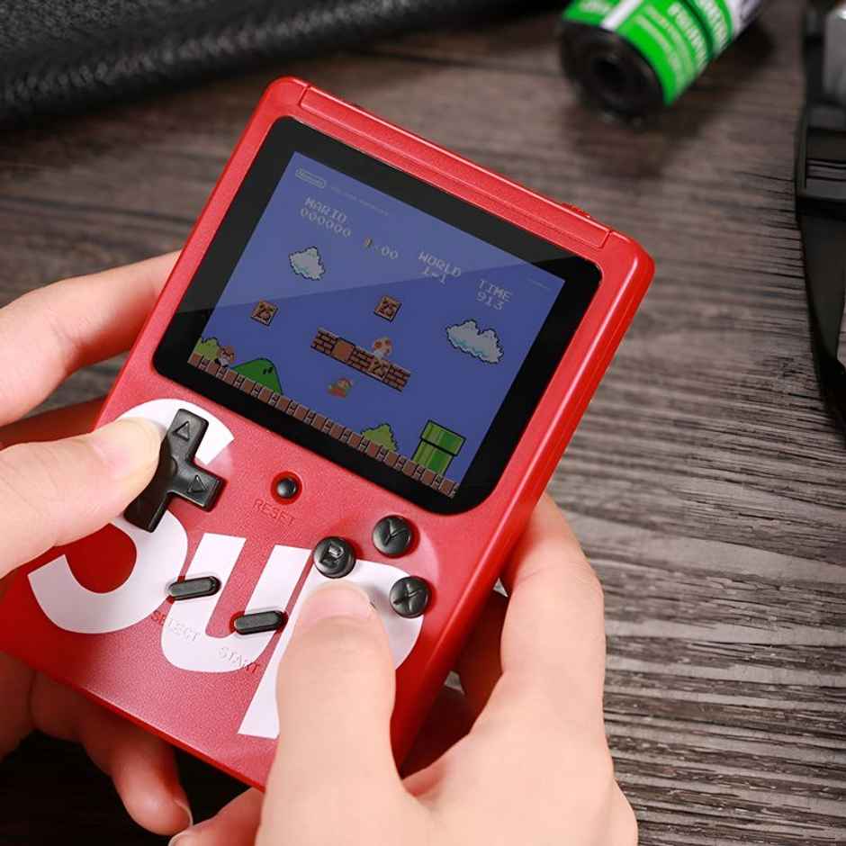 Toyshine Sup Game Box, 400 In One Handheld Game Console Can Connect To A Tv (Multicolour)