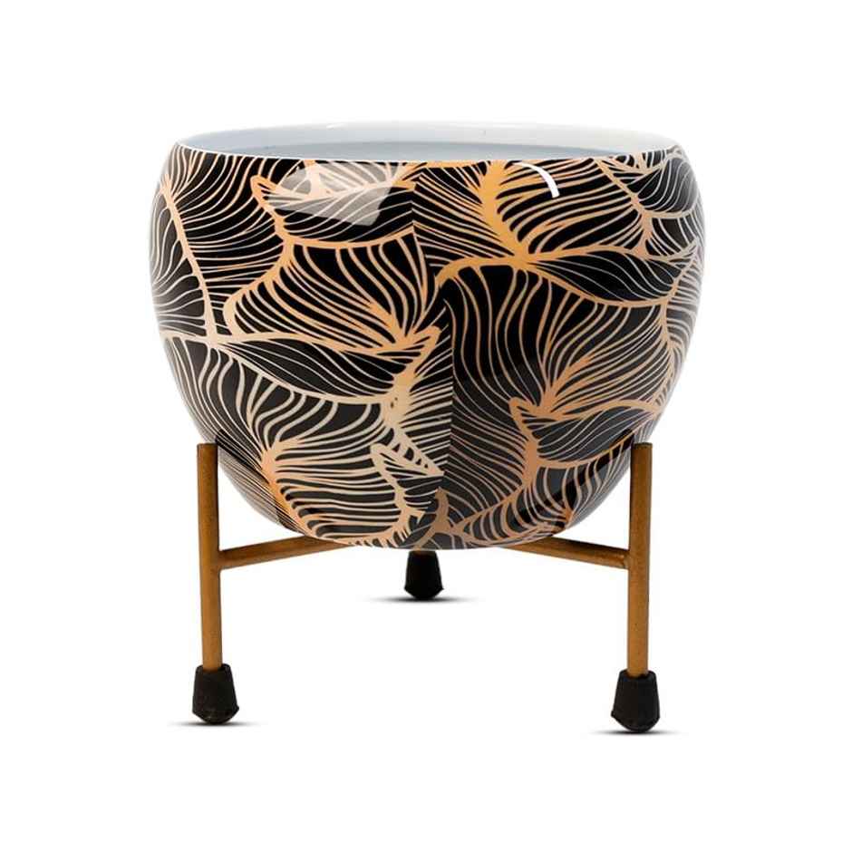 Peng Essentials Reva Home Decor Vase With Stand Desktop/Bedroom Corner Table/Home Decor Centepiece