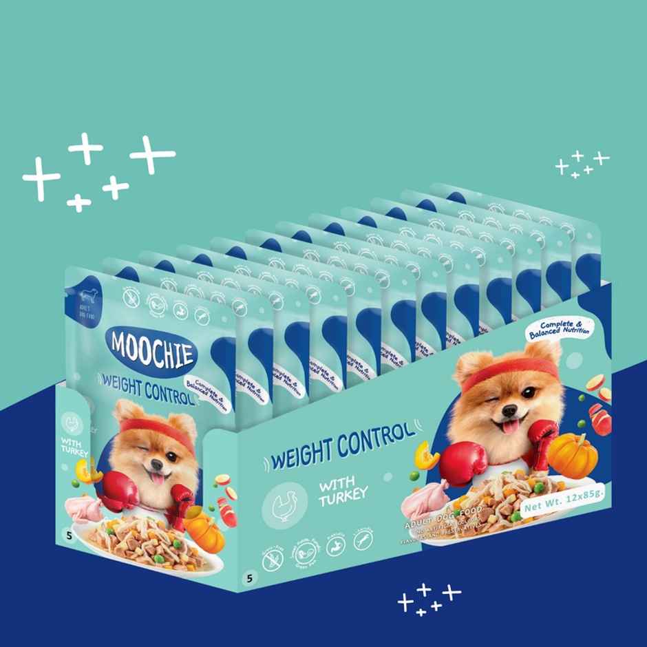 Moochie Dog Wet Food - Weight Control - Casserole With Turkey Gravy | Grain-Free