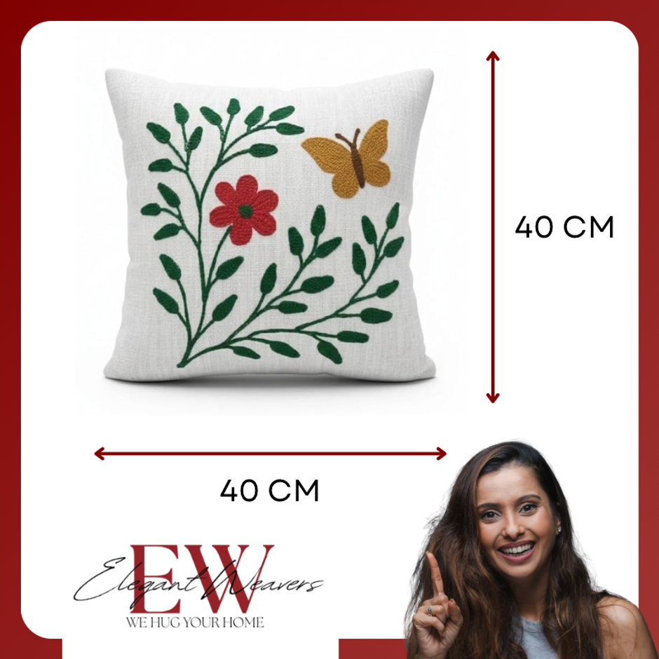 Elegant Weavers Wisteria Cushion Cover