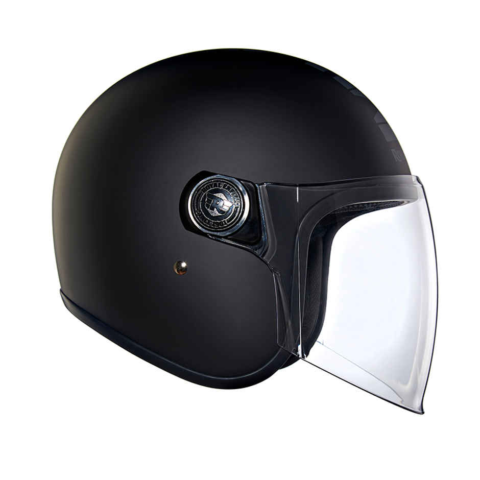 Royal Enfield Op Mlg Helmet | Matt Black And Grey | L 